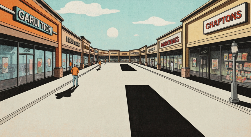 Strip Mall Exterior Investment Analysis