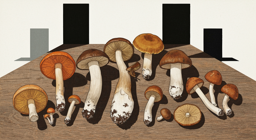 Wild Edible Mushroom Identification