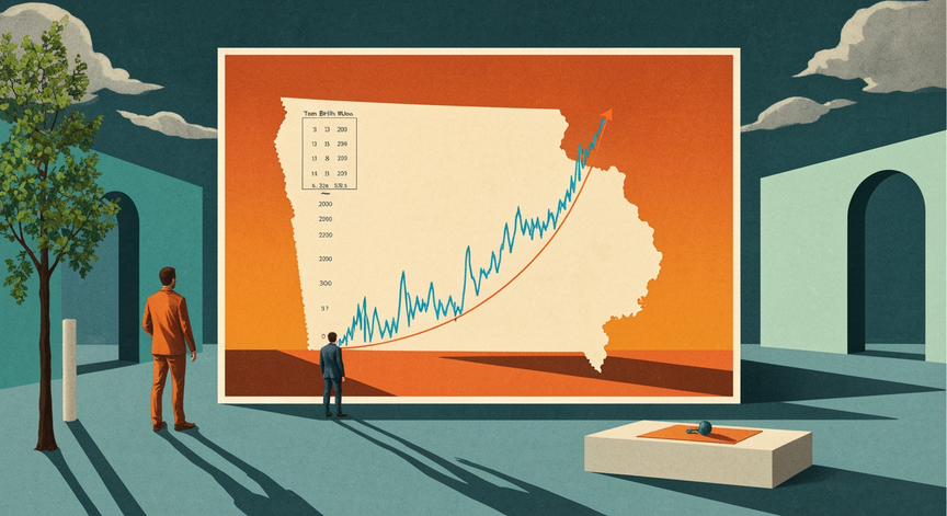 Iowa Teen Birth Rate Trends