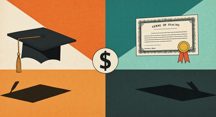 Degree vs Bootcamp ROI