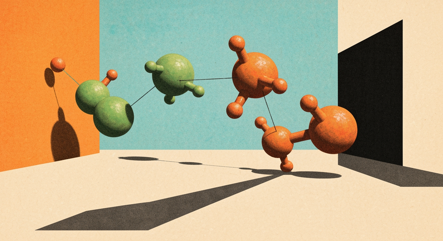 Molecular Communication Processes for Agentic Workflows