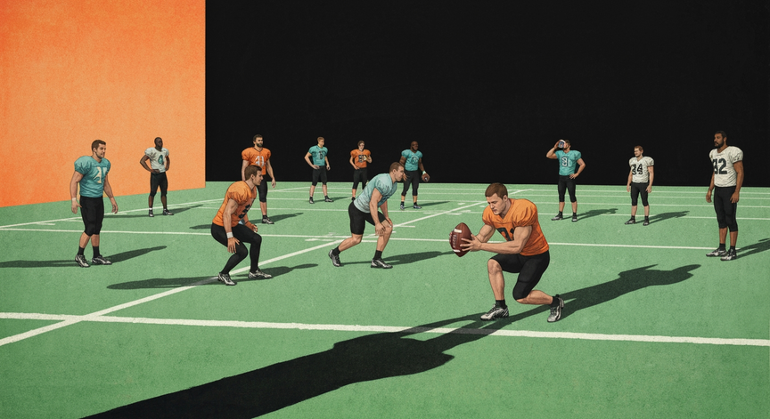 Football Warm-ups Urgency and Skill