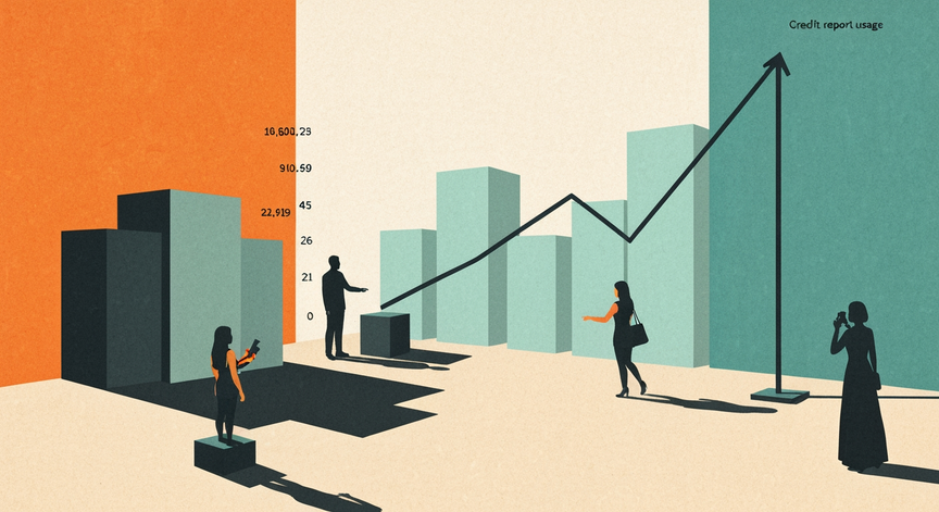 Calculating Credit Report TAM from Loan Originations