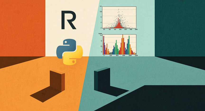 Statistical Analysis with R or Python for Thesis