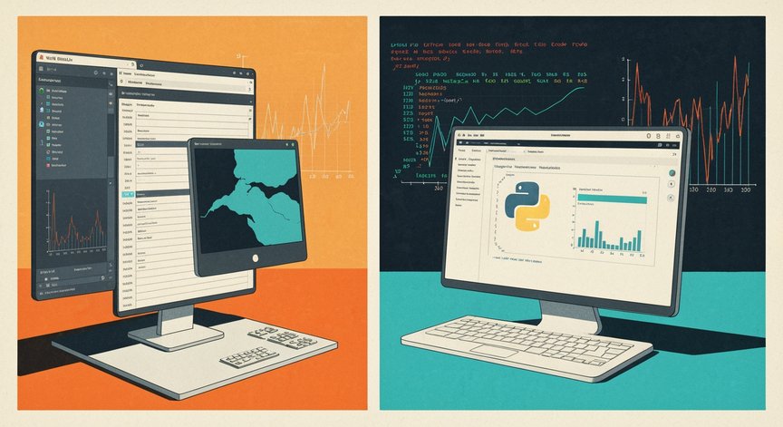 Statistical Analysis with R or Python for Thesis