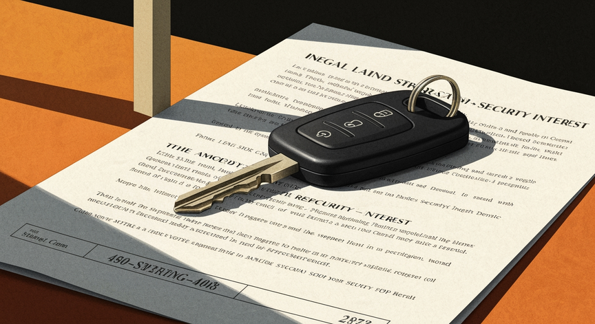 Financing Cars with Security Interests