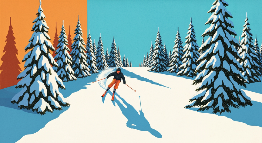 Mastering Tree Skiing