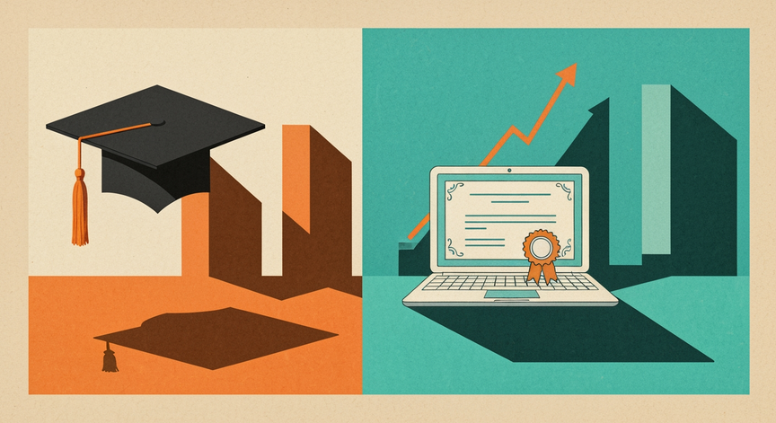 College Degree vs Bootcamp ROI