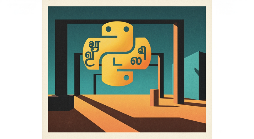 Python for Tamil Speakers