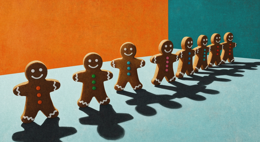 Baking Gingerbread Men