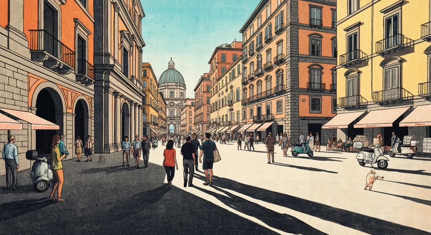 Authentic Neapolitan Piazzas