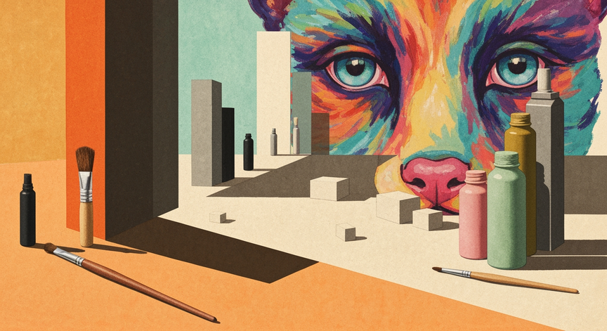 Watercolor Wonders Animal Portraits