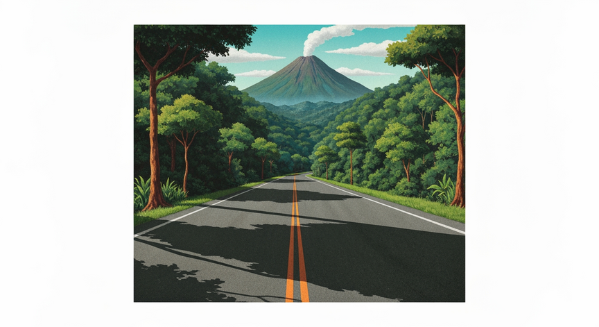 Costa Rica Road Trip San Jose to La Fortuna