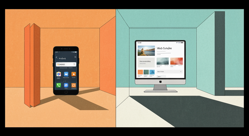 React Native Android Visuals vs Web iOS