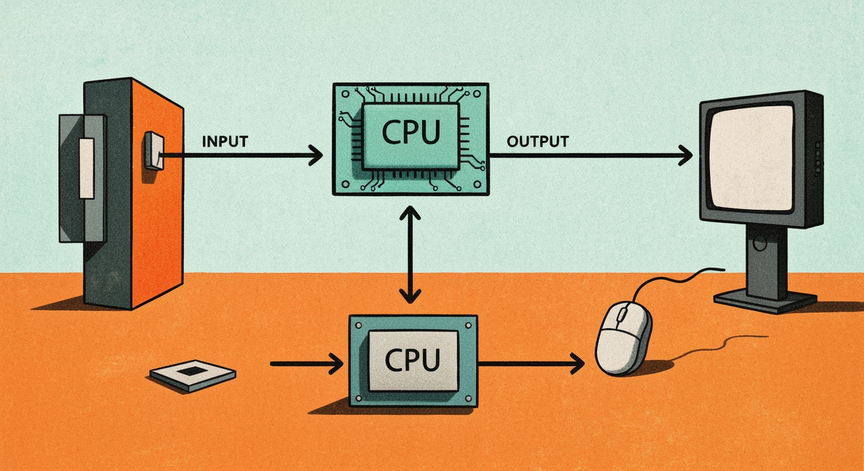 From Input to Output Computer Processing