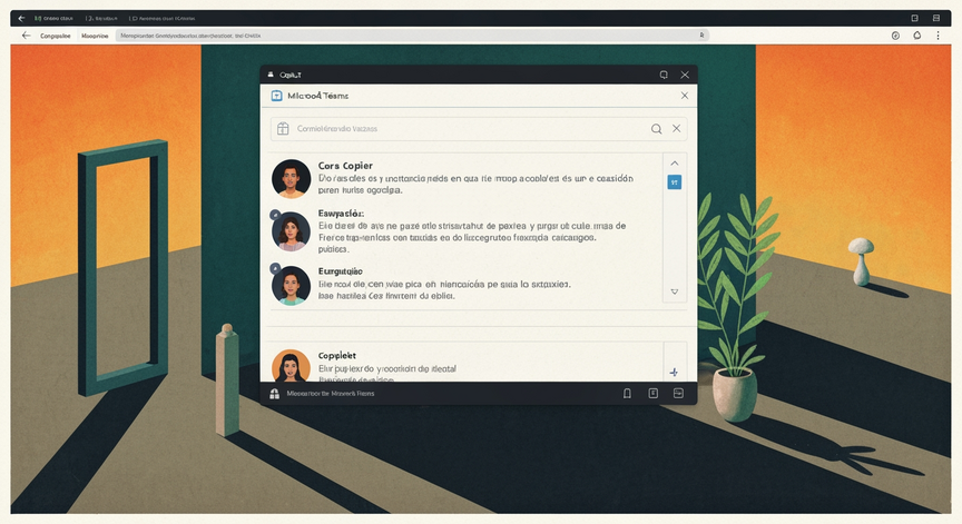 Microsoft Copilot in Teams Spanish