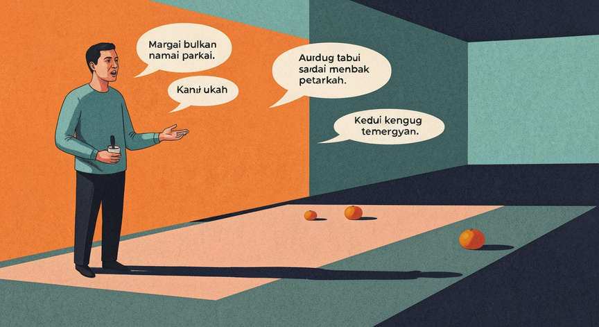 Understanding 'Jelaskan'