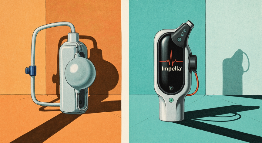 Balloon Pump vs Impella Device