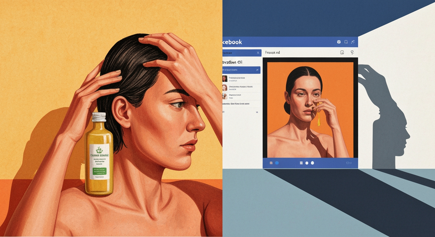 Facebook Ads for Herbal Hair Care in India