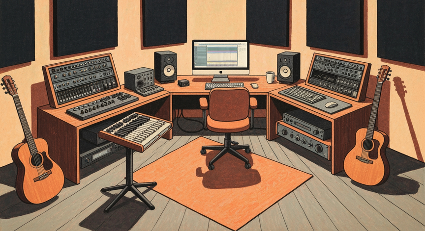 Home Studio for Instrumental Production