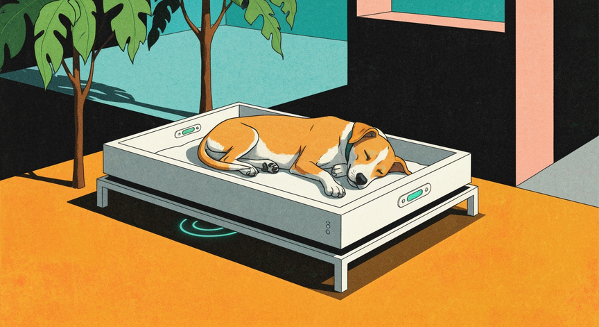 AI Smart Dog Bed for Health Monitoring