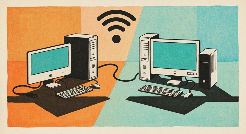 Share Internet Connection Between PCs