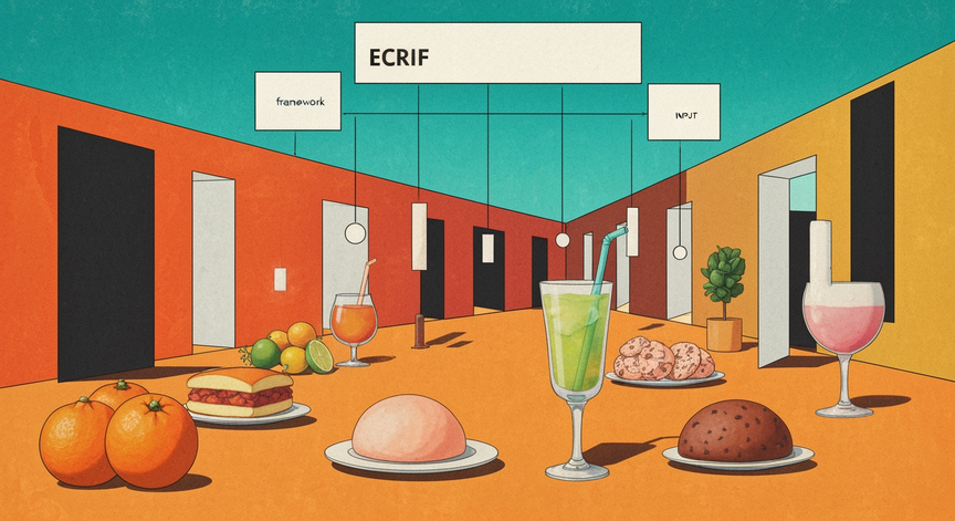 Ecrif Framework for Food and Drink