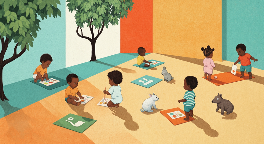 ESL Toddler Activity Booklet Design