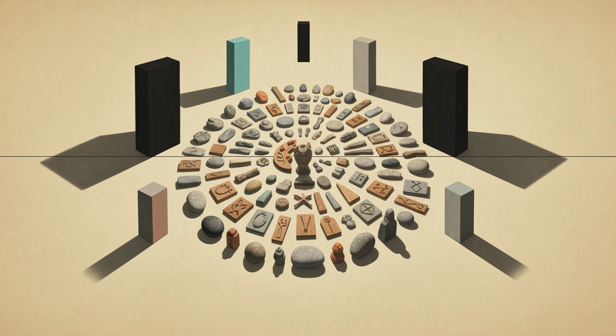 Family Constellations with Symbolic Objects