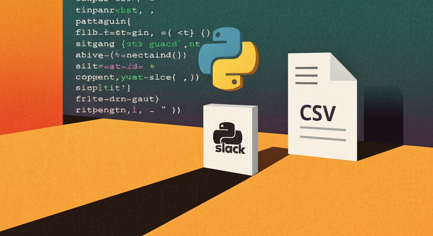 Python Slack CSV Downloader