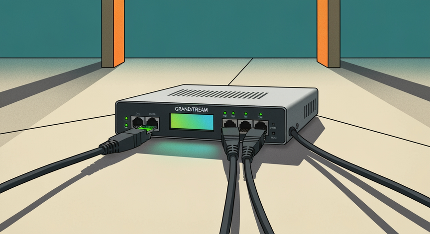 Grandstream Captive Portal Client Bridge Conflict