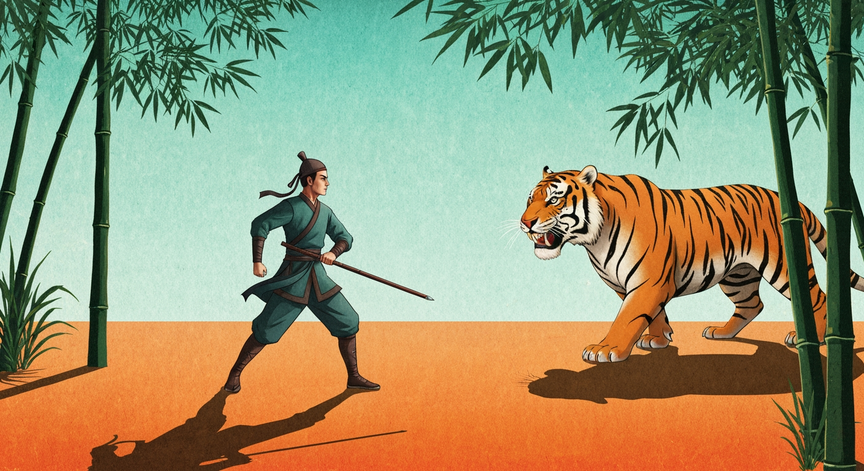 Wu Song Fights the Tiger English Adventure