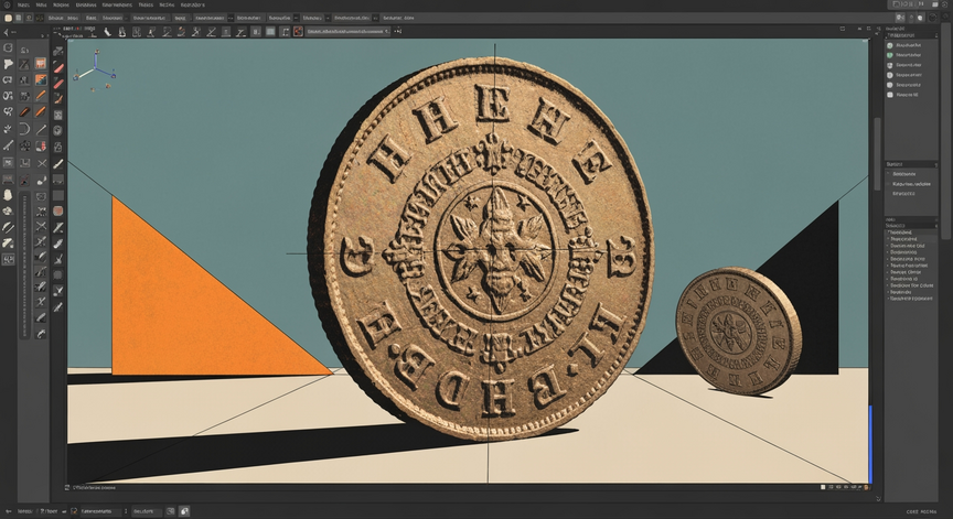 Advanced MeshLab for 3D Coin Modeling