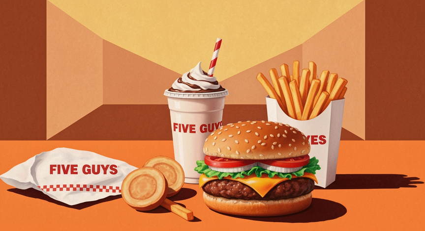 Ordering Food at Five Guys