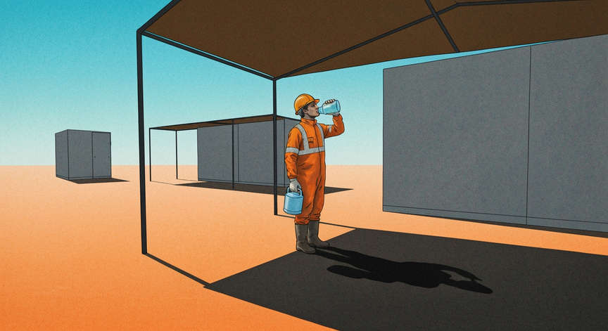 Combatting Heat Stress on Remote Construction Sites