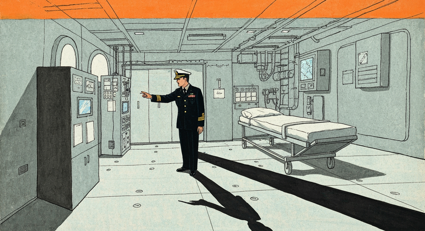 Senior Medical Officer Inspections on Aircraft Carriers