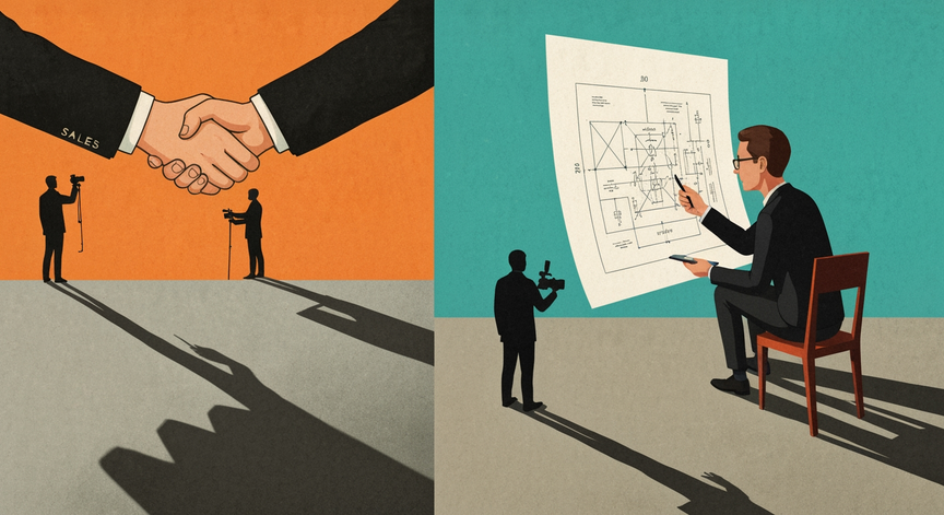 Expertise vs. Salesmanship