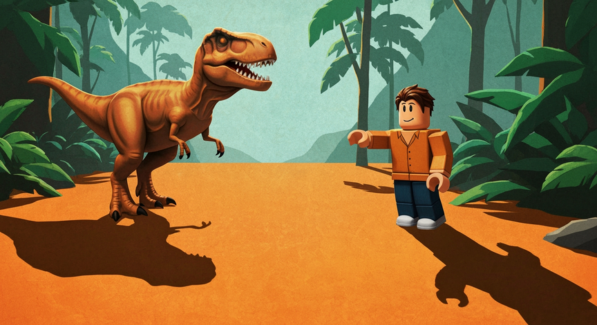 Roblox Dinosaur World Design
