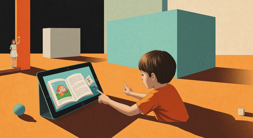 AI Textbook to Interactive Video for Kids