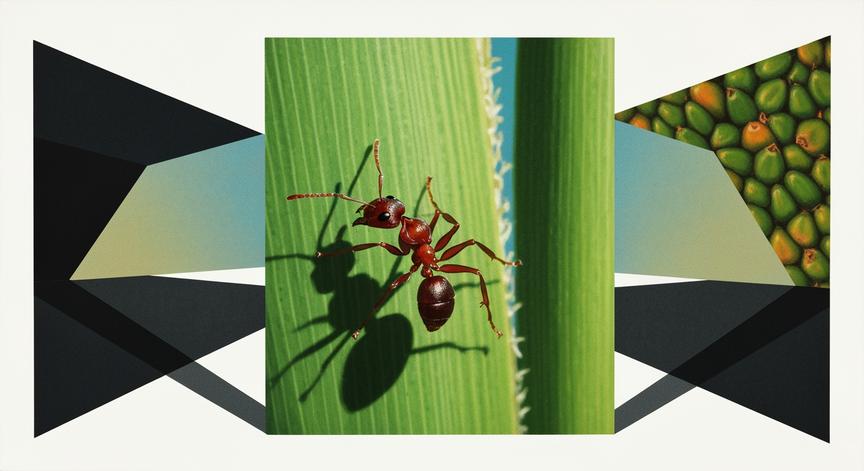 Ants and Sweet Corn Growth