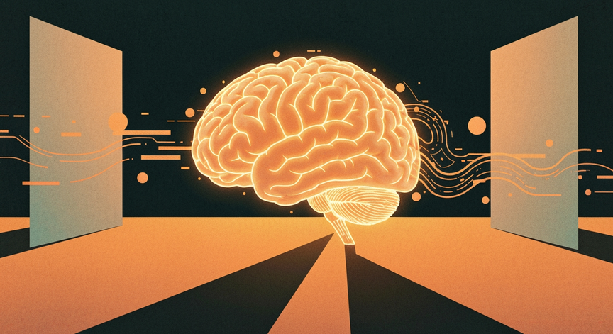 Interactive Infinite Scroll Brain Animation