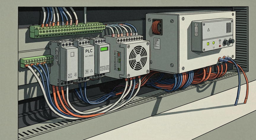 Industrial Control Wiring for PLCs