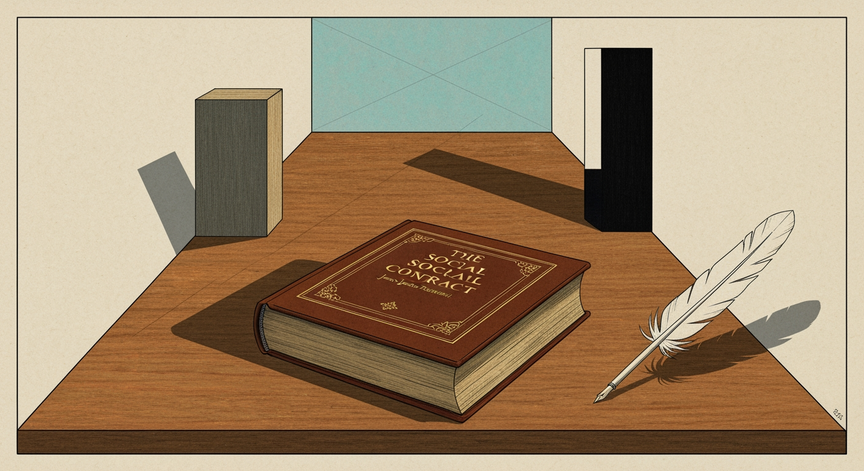 Rousseau's Social Contract Deconstructed