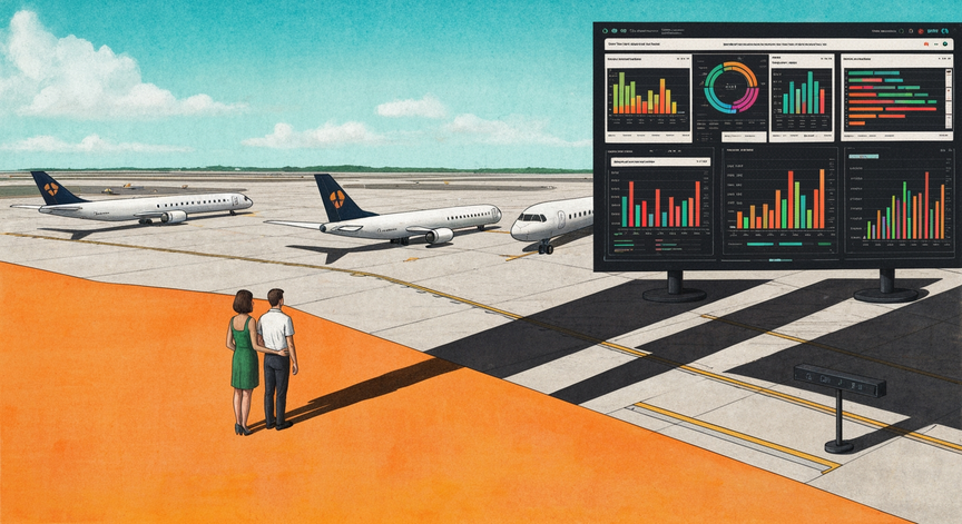 Advanced Airport Data Visualization