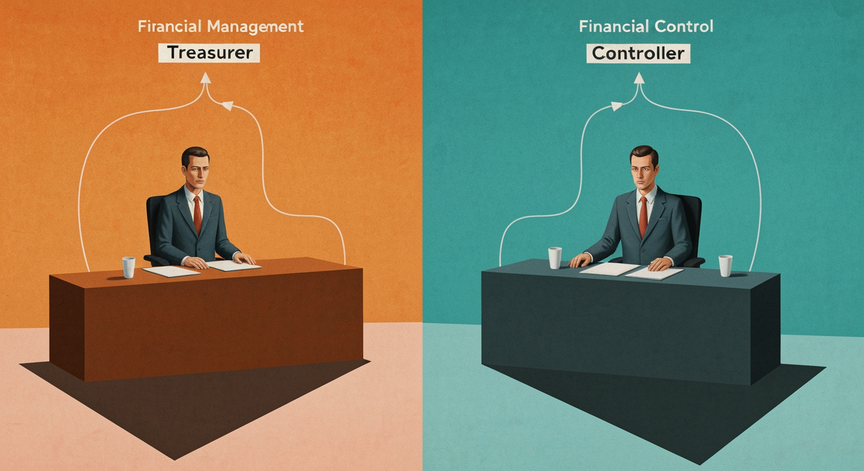 Treasurer vs Controller Agency Dynamics