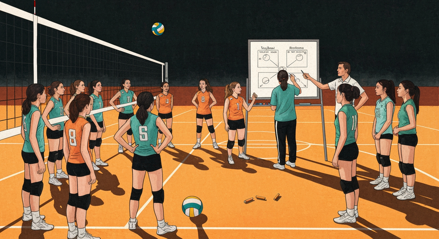 Mastering the 4-2 Volleyball Rotation