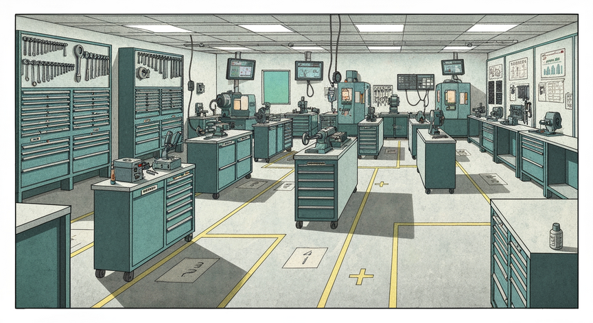 Lean Machining 5S and Standardization Mastery