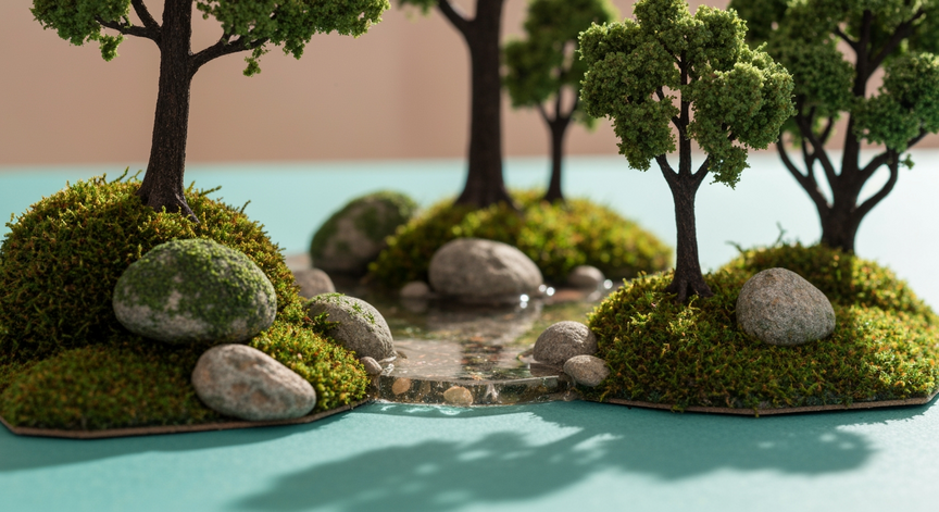Crafting Realistic Scale Model Nature Dioramas