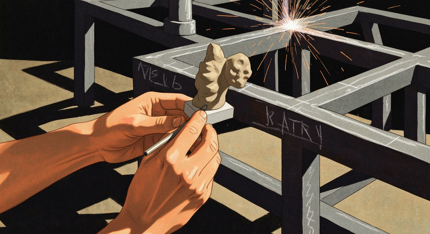 From Maquette to Monument Scaling Metal Sculptures