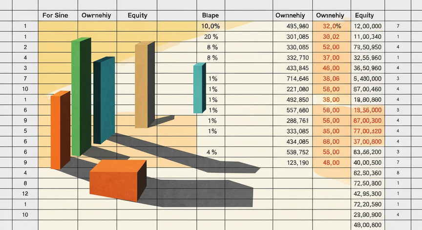 Startup Cap Tables and Equity Dilution